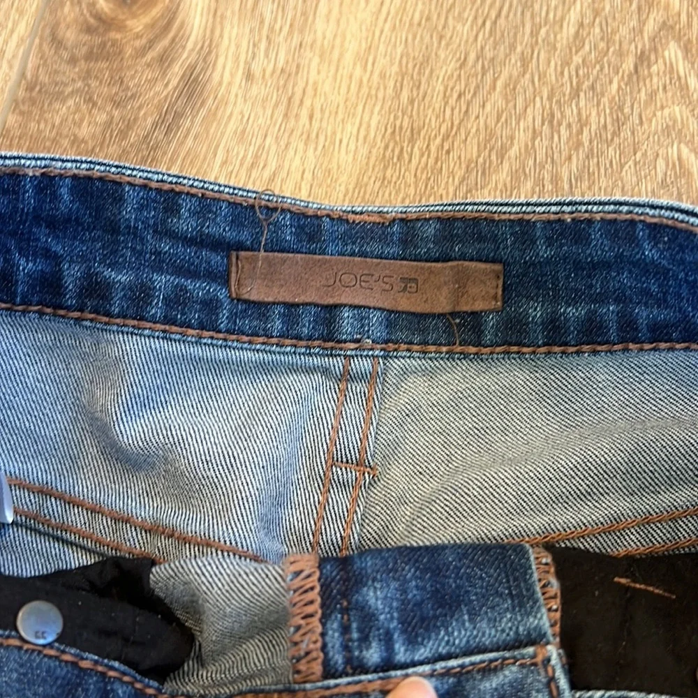 Joe’s jean cut off distressed blue jean shorts size 25 - Picture 3 of 5